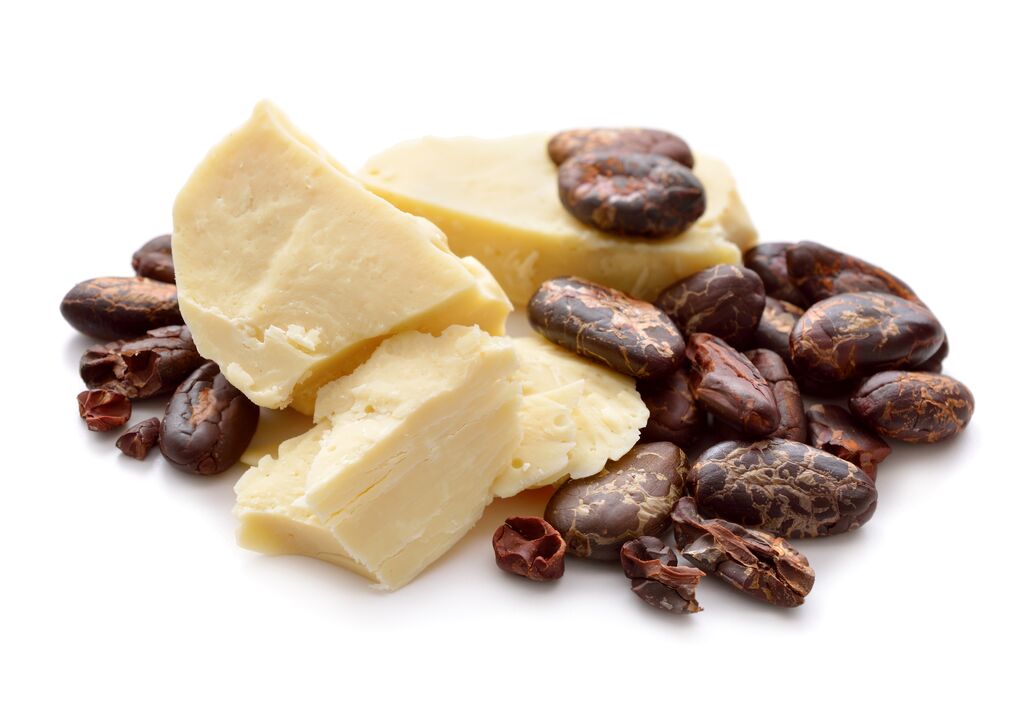 manteca de cacao - composición de crema Proctonic